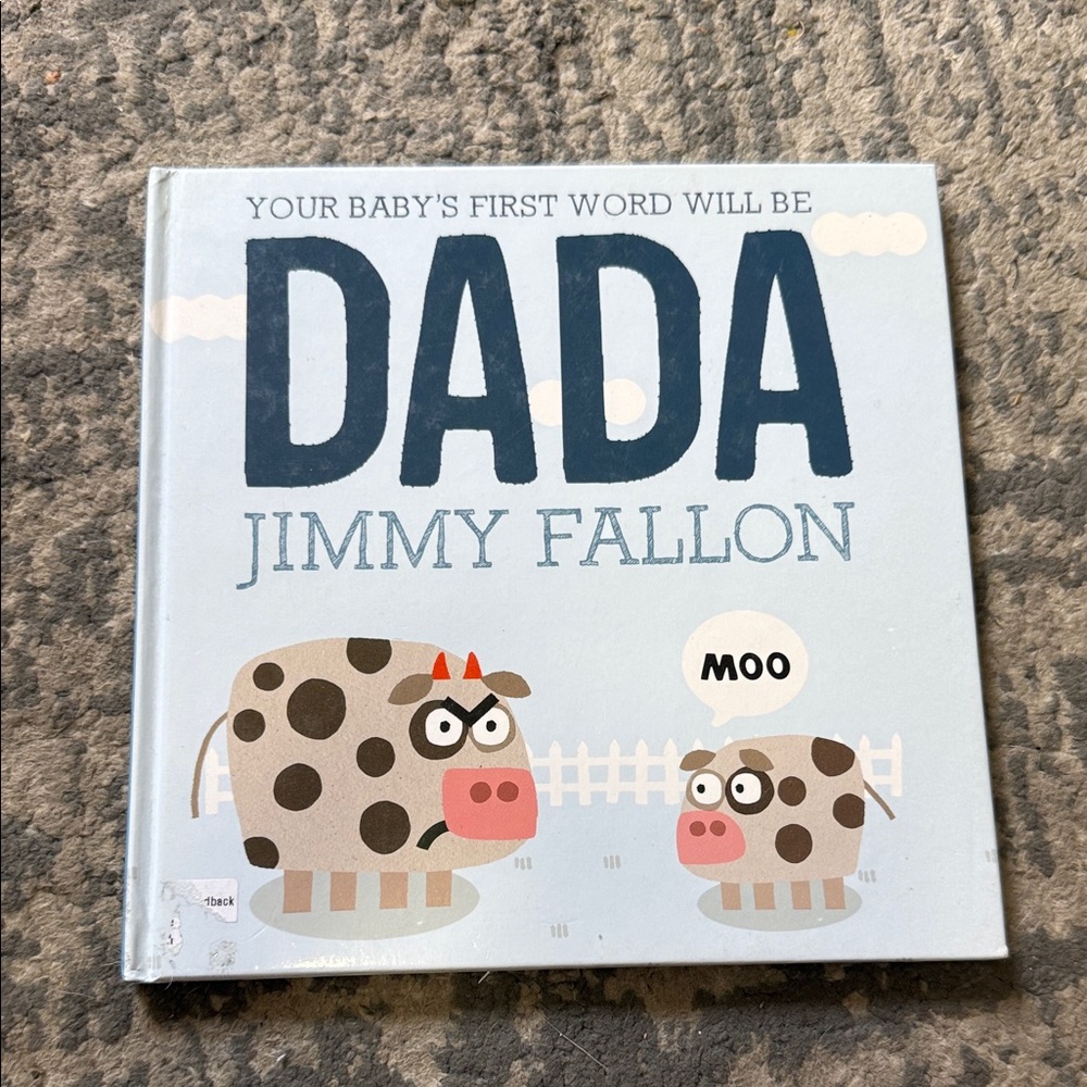 DADA Baby Board Book by Jimmy Fallon - Light Blue
